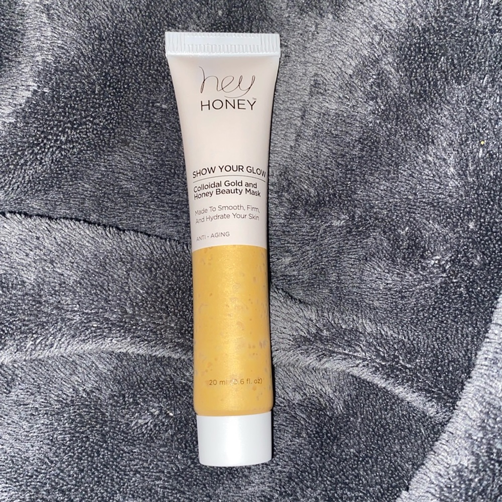 UNOPENED—Hey Honey—Show Your Glow—colloidal gold and honey beauty mask
